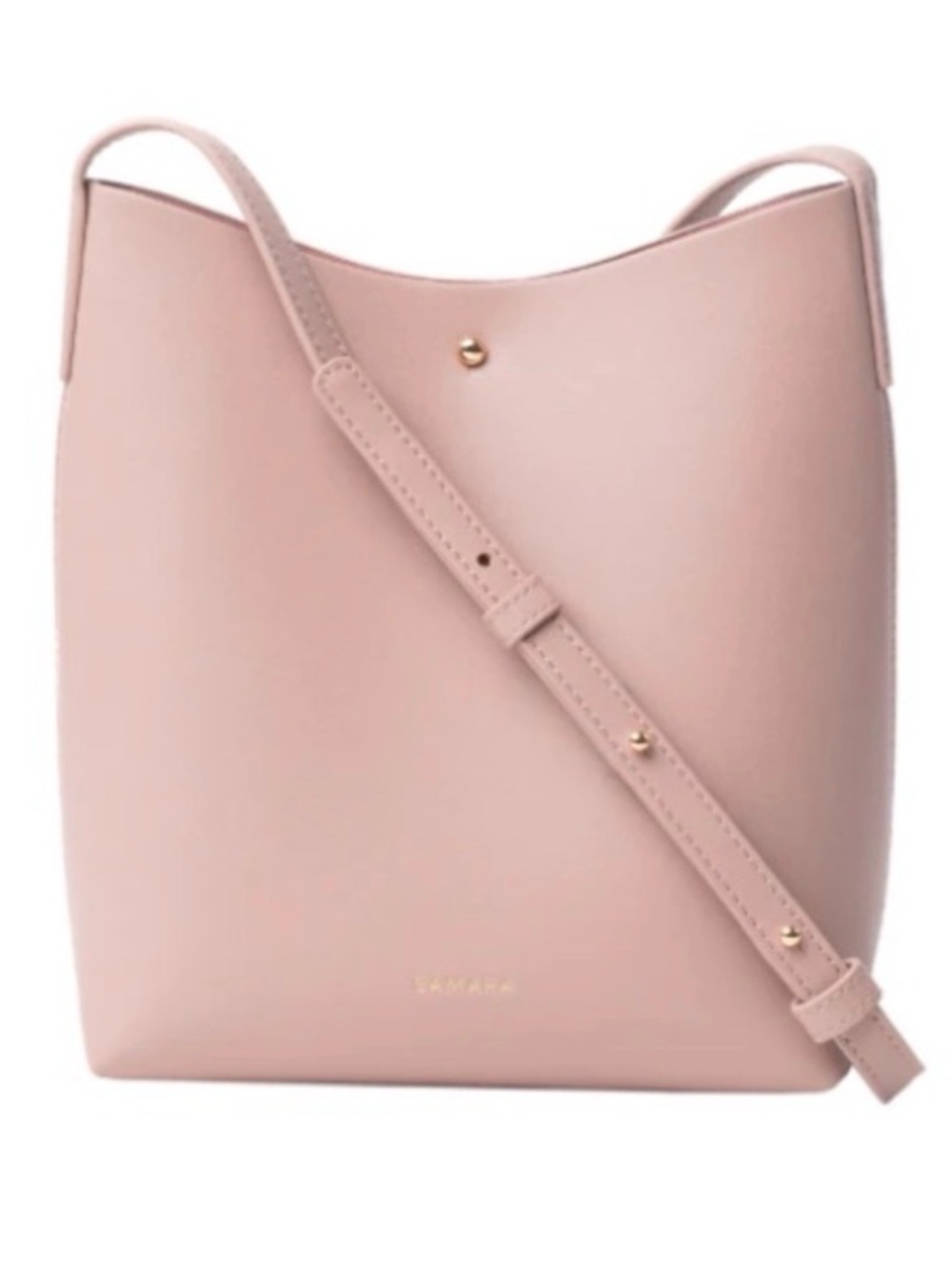 Anthropologie Samara Vegan Leather Pink Crossbody bag